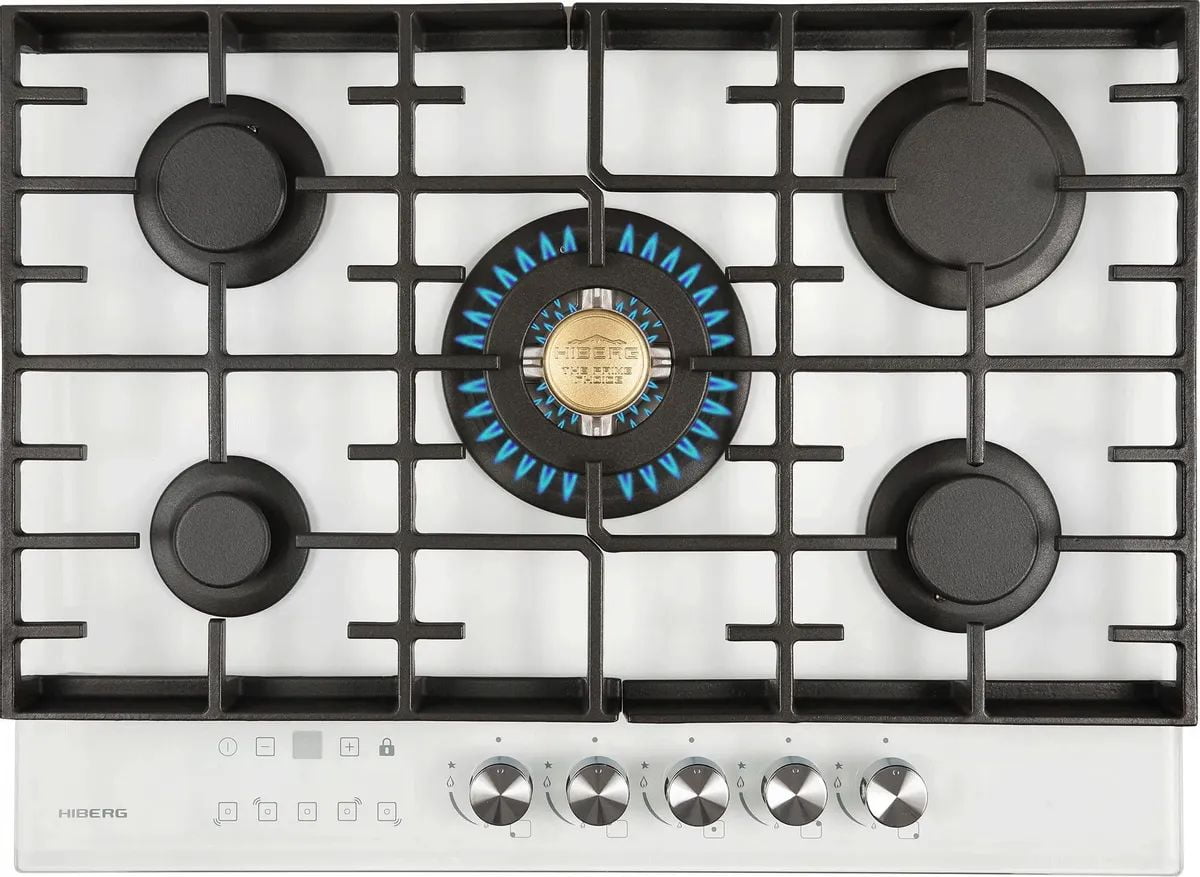 Газовая варочная панель Hiberg VM 7155 Y RU
